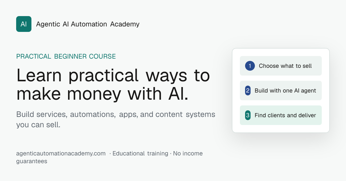 AI Automation Offer Builder preview